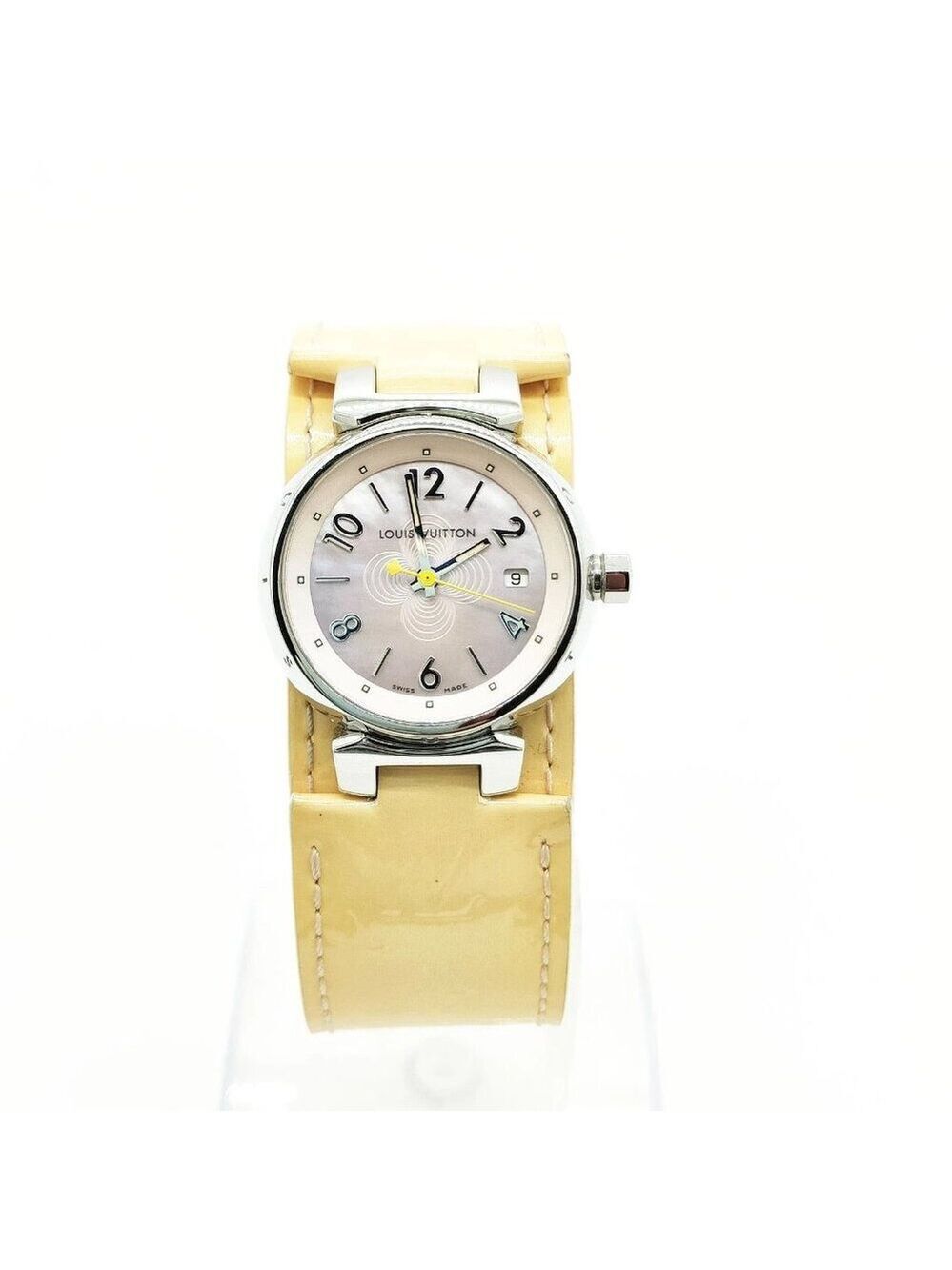 Louis Vuitton Watch 26mm Women's Pinks X Beiges 680-052125